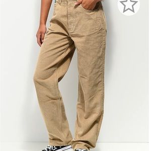 Empyre Khaki Corduroy Pants | Size 5
